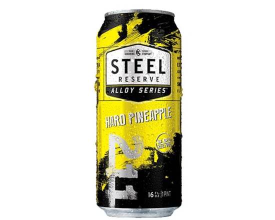 Order Steel Reserve 211 Pineapple Hard Spiked 16 fl oz. (ABV 8%)  food online from Central Liquor Market store, Los Angeles on bringmethat.com