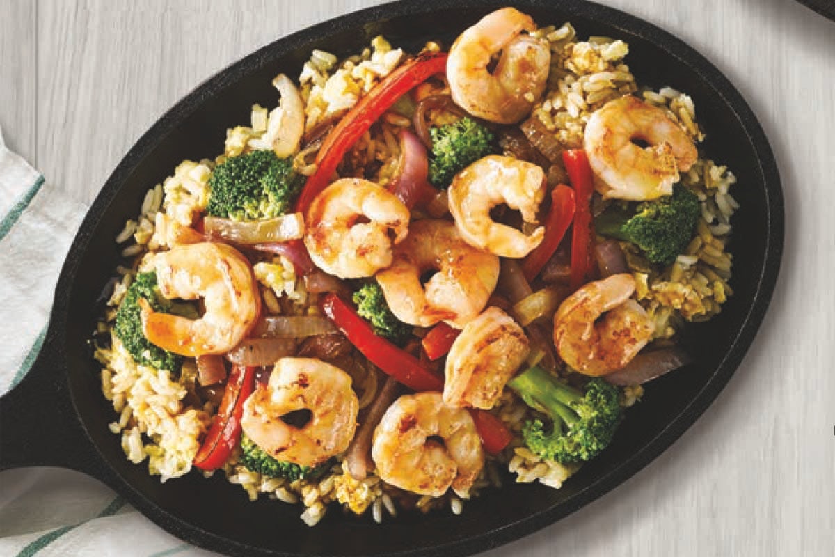Order Hibachi Grilled Shrimp Skillet food online from Bakery By Perkins store, Eagan on bringmethat.com