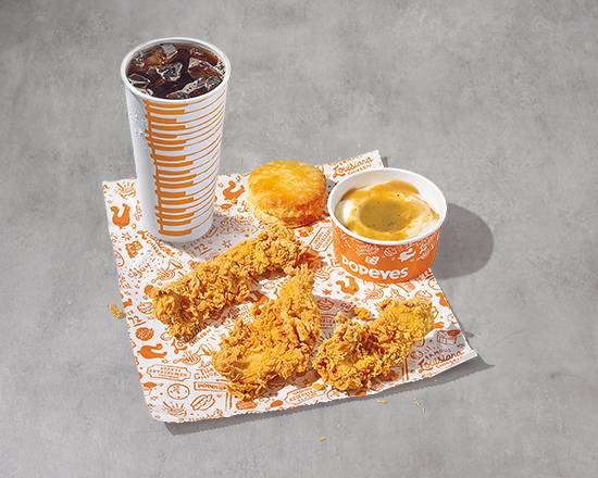 Order 3Pc Handcrafted Tenders Combo food online from Popeyes store, Jasper on bringmethat.com