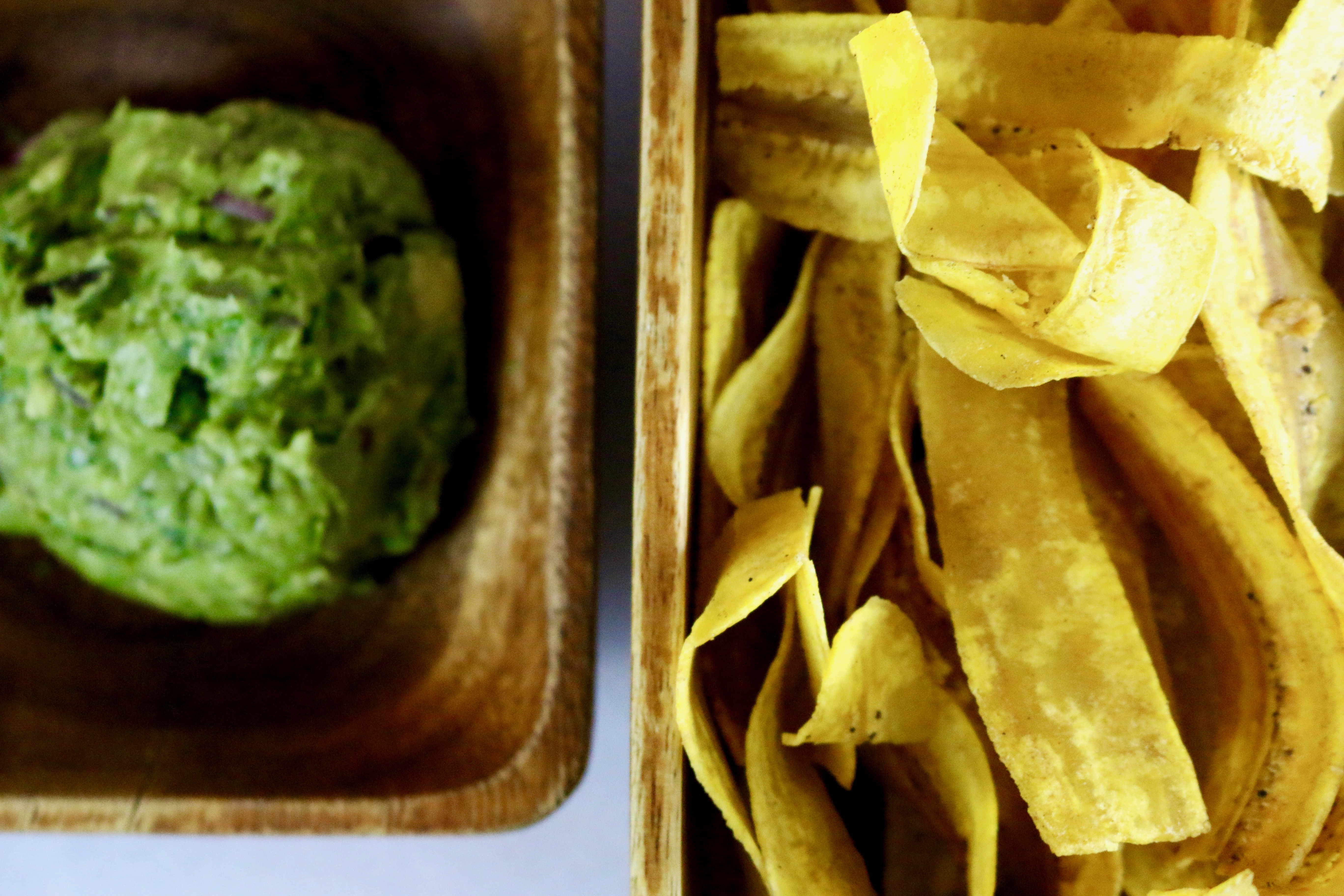 Order Guacamole and Plantain Chips food online from Rebecca's store, Edgewater on bringmethat.com