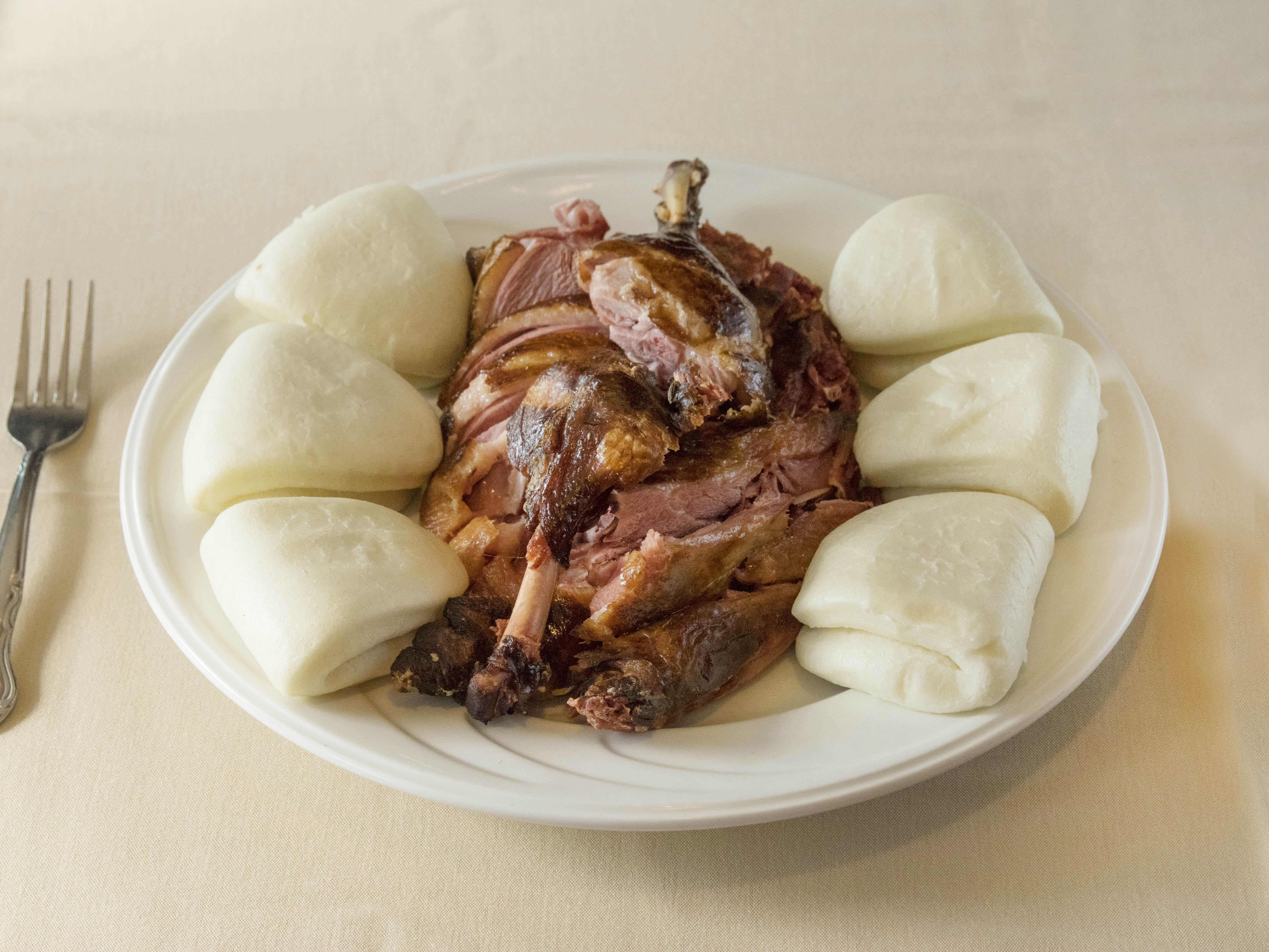 Order Famous Tea Smoked Duck (half duck) food online from Chin store, CARLSBAD on bringmethat.com