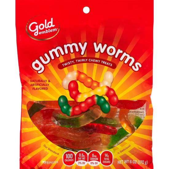 Order Gold Emblem Gummy Worms, 6.5 OZ food online from Cvs store, SAINT CLAIR SHORES on bringmethat.com