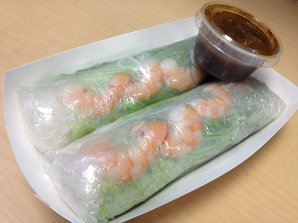 Order 9. Shrimp Roll food online from Mini Cafe store, San Francisco on bringmethat.com