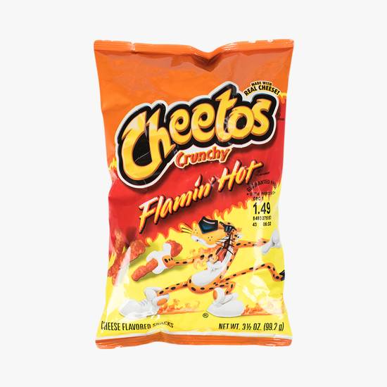 Order Cheetos Crunchy Flaming Hot food online from Tucker Market & Deli store, Torrance on bringmethat.com
