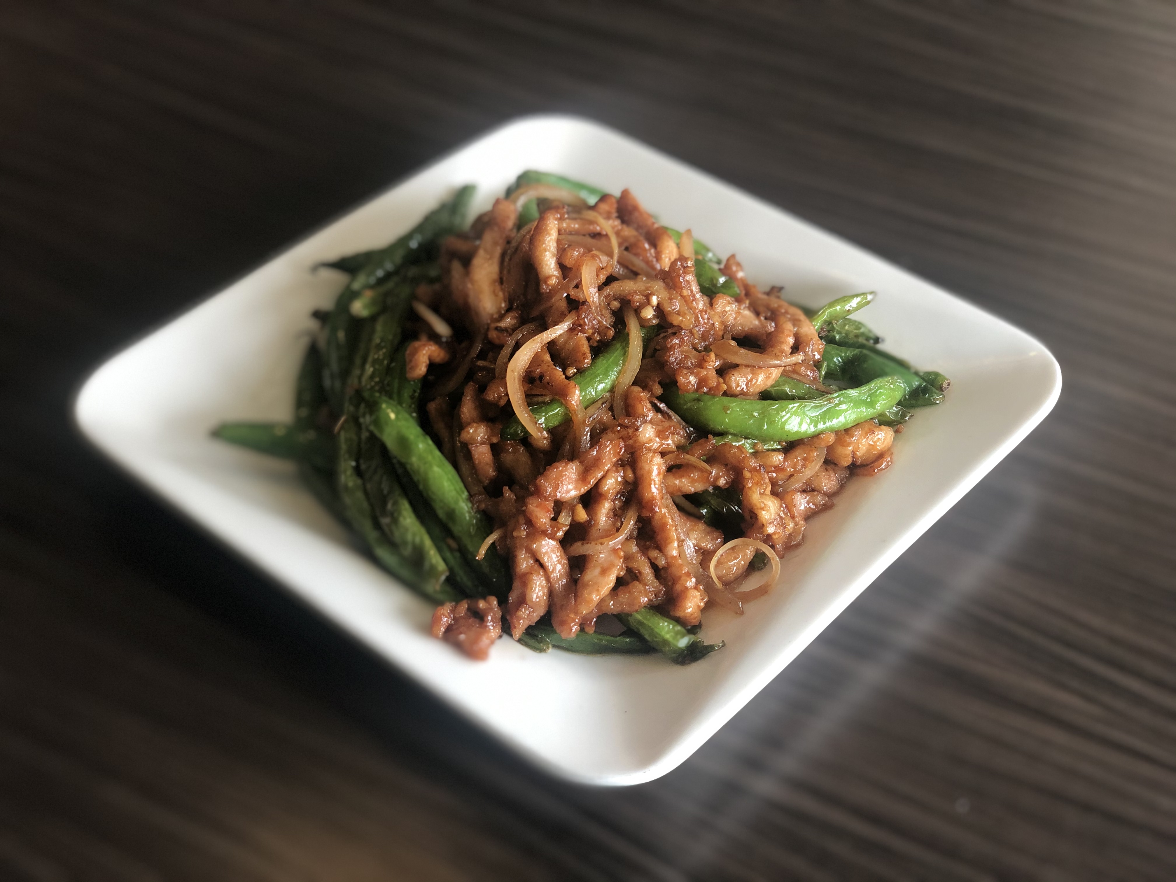 Order Pork with Green Beans/四季豆猪 food online from Chef Tang store, Vista on bringmethat.com
