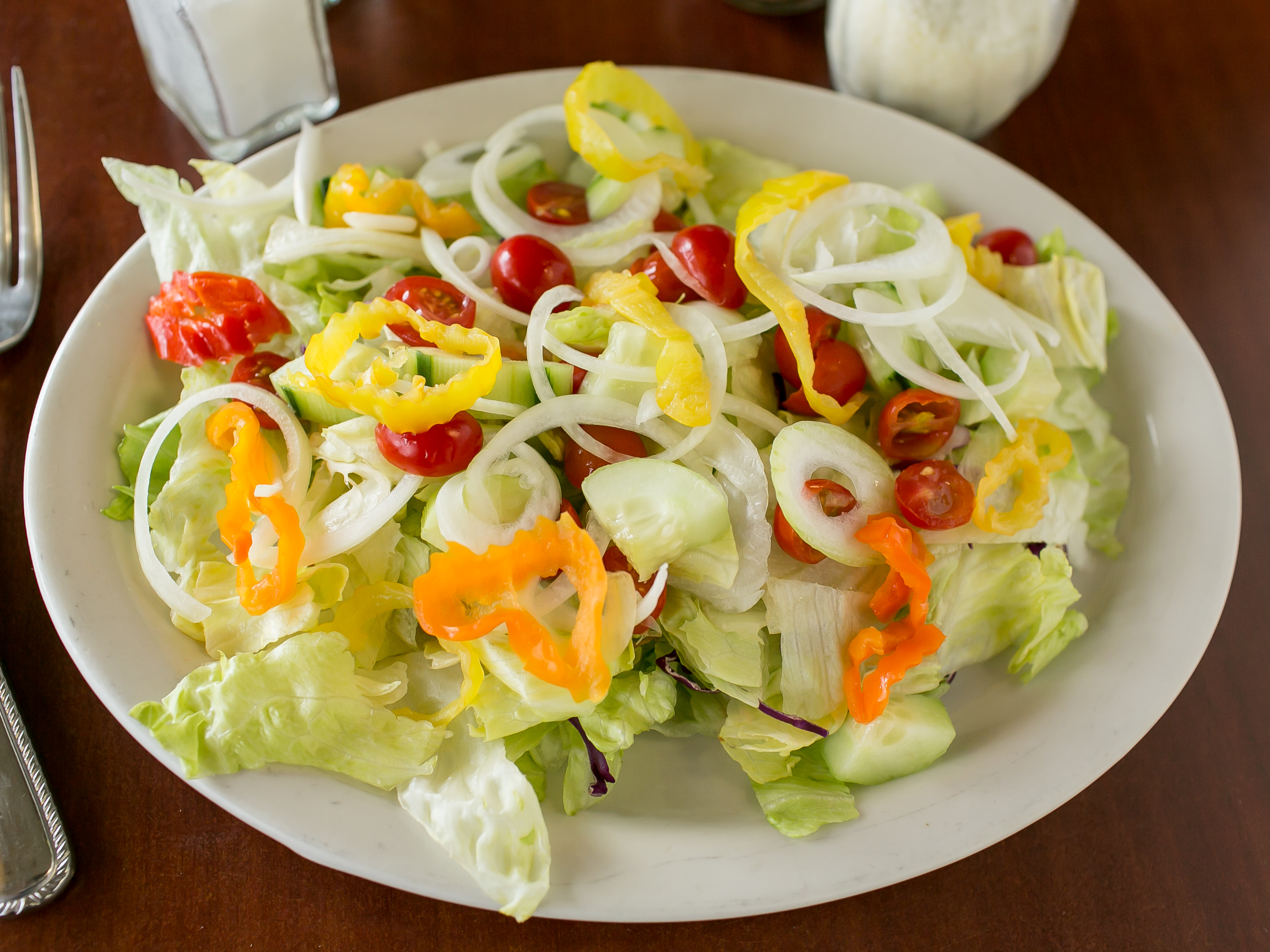 Order Tossed Salad food online from Sal Vito Pizza at Ritz store, Voorhees on bringmethat.com