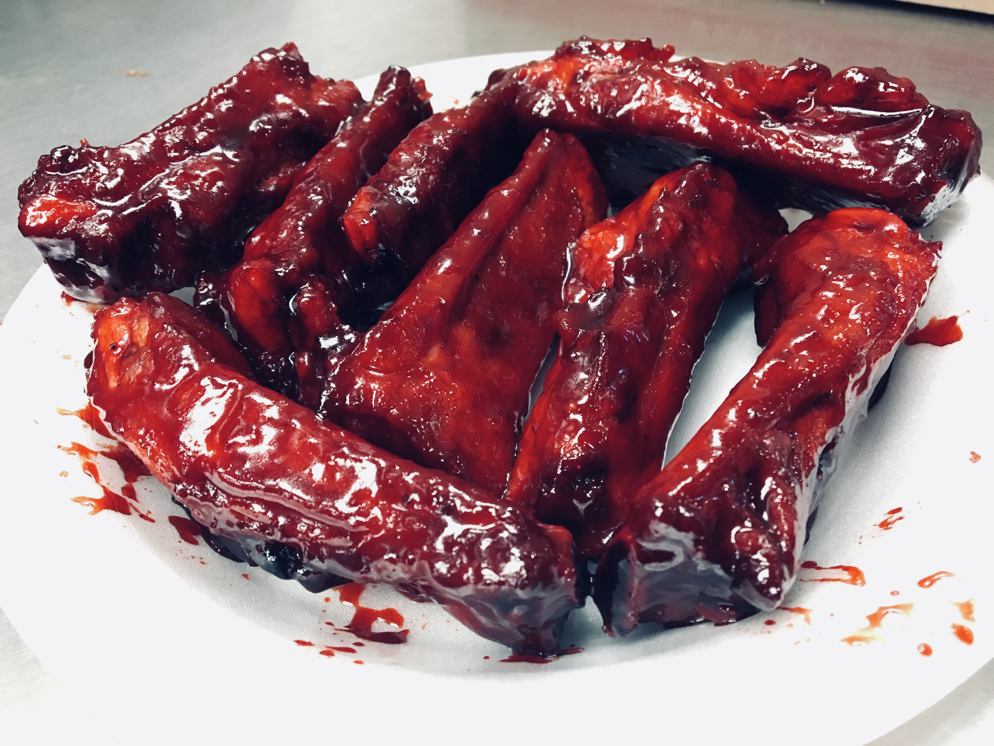 Order BBQ Spare Ribs food online from China A Go Go (Losee) store, North Las Vegas on bringmethat.com