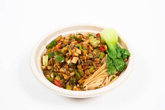 Order S10 Hot & Sour Vegetable 酸辣米粉 food online from Silky Kitchen store, New York on bringmethat.com