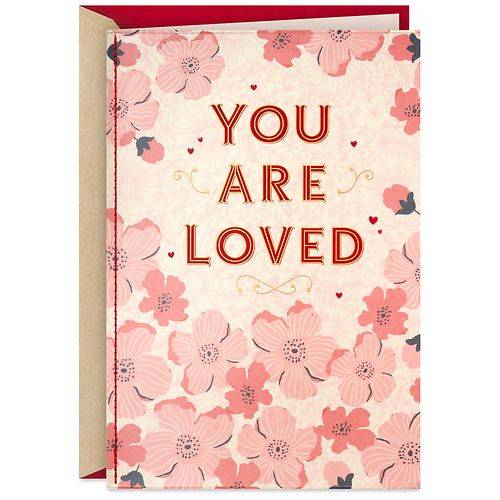 Order Hallmark Valentine's Day Card (You Are Loved) S3 - 1.0 ea food online from Walgreens store, Daly City on bringmethat.com