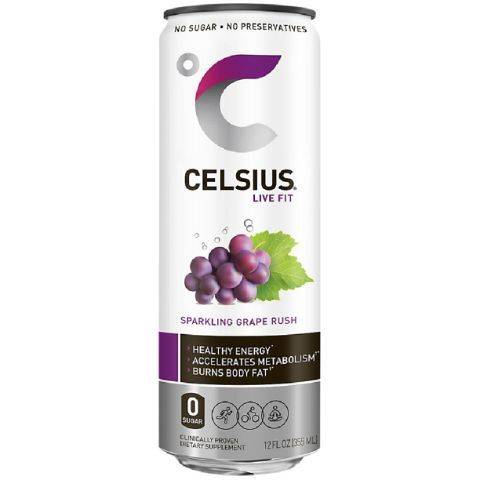 Order Celsius Sparkling Grape 12oz food online from Speedway store, Columbus on bringmethat.com