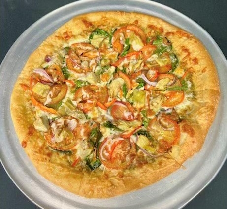 Order Veggie Pizza food online from Central Kitchen store, Portland on bringmethat.com