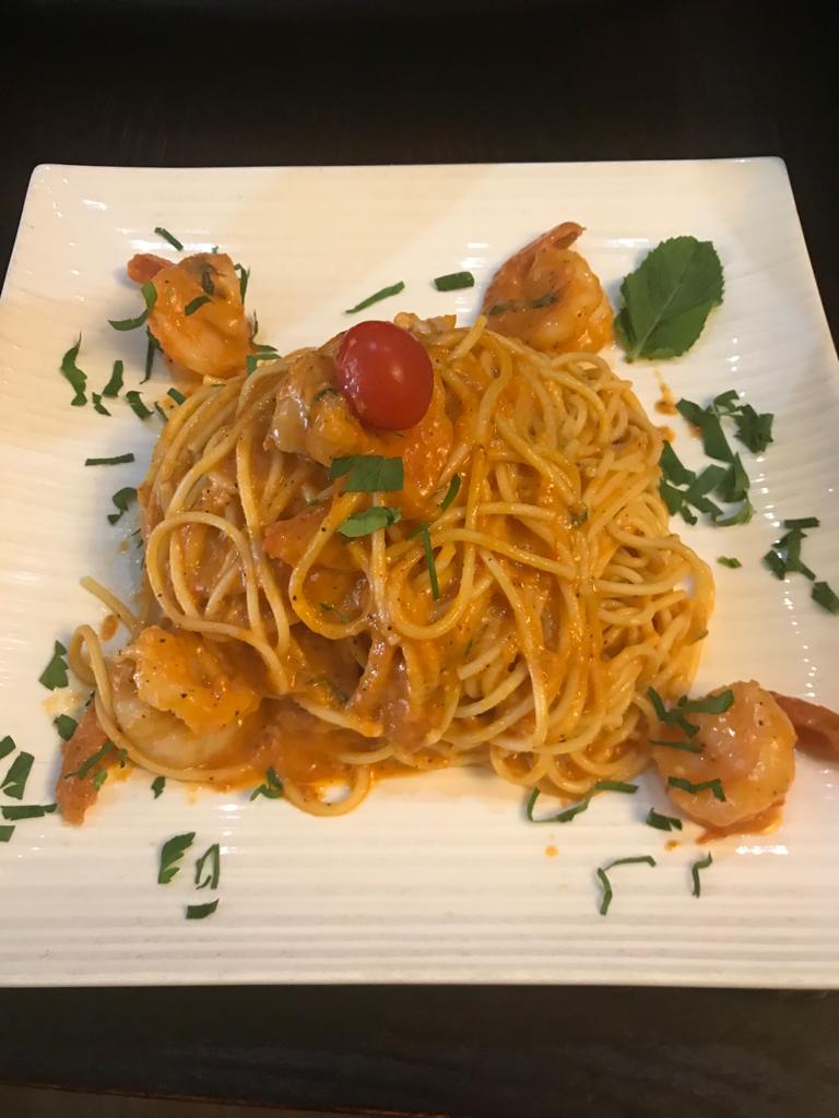 Order Spaghetti with Shrimp food online from Istanbul Park store, Brooklyn on bringmethat.com