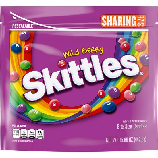 Order SKITTLES Wild Berry Chewy Candy, Sharing Size, 15.6 oz Bag food online from Cvs store, AURORA on bringmethat.com