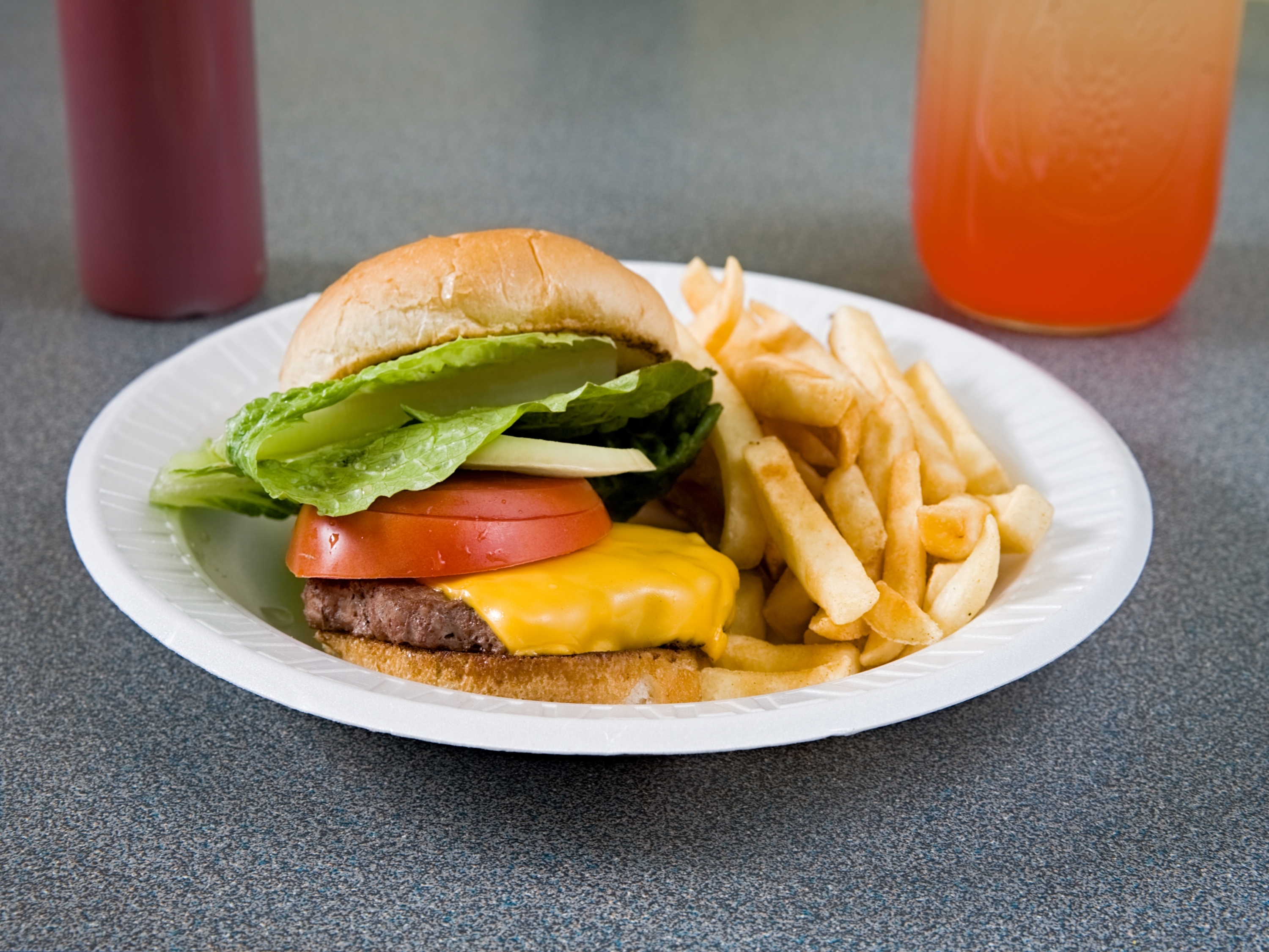 Order Cheese Burger food online from Westside Coney Island store, Akron on bringmethat.com
