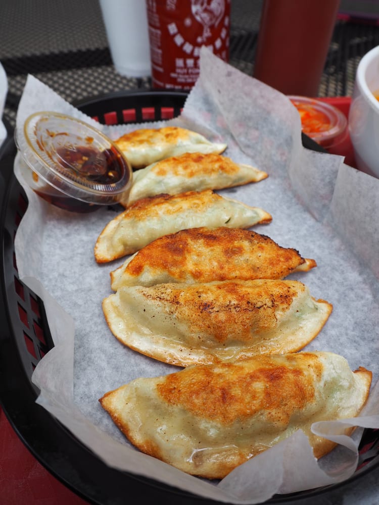 Order Potstickers food online from K Bbq Taco store, Decatur on bringmethat.com