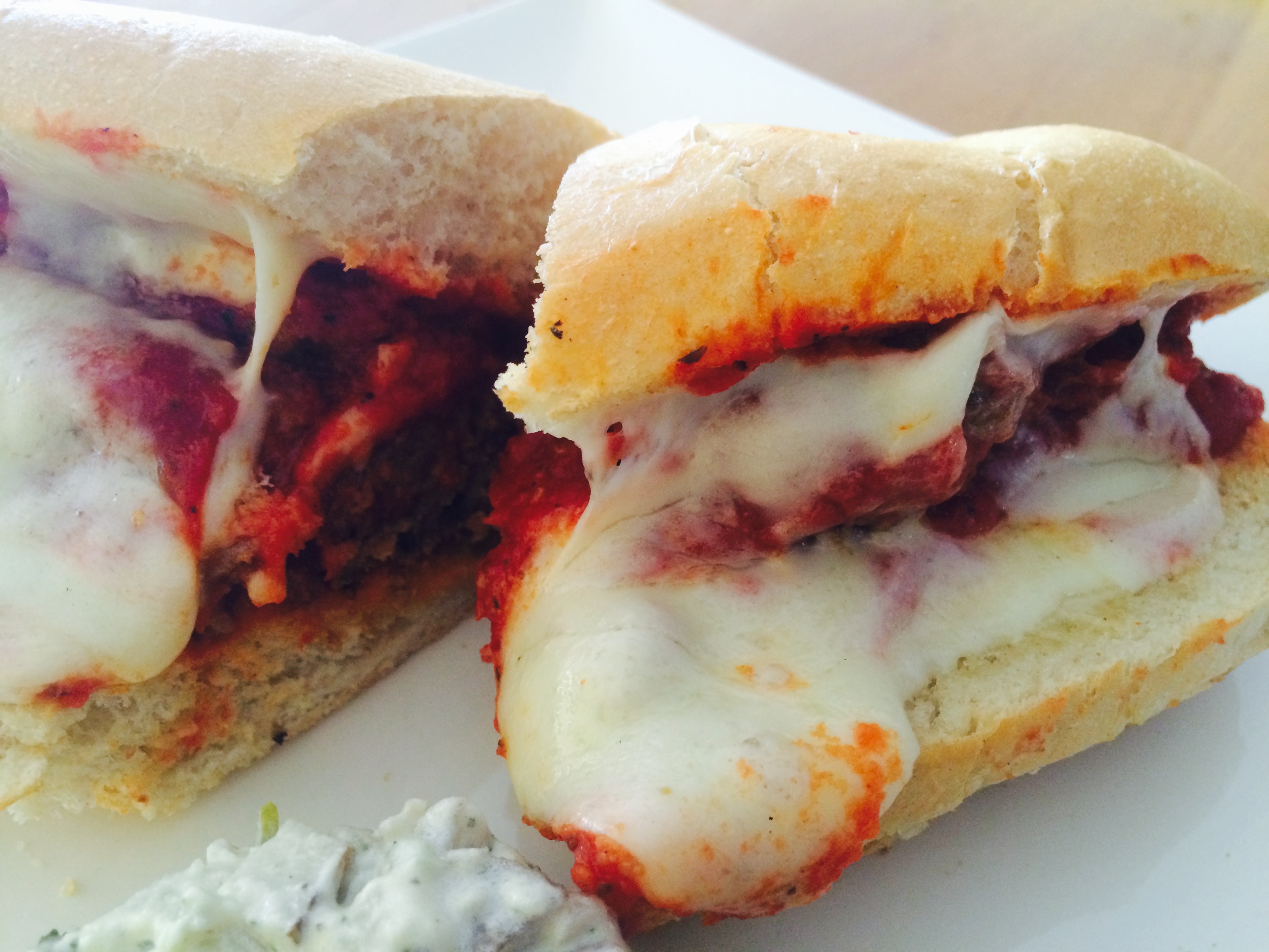 Order The Classic Meatball Sandwich food online from Leaning Tower Pizza & Pasta store, Sherman Oaks on bringmethat.com