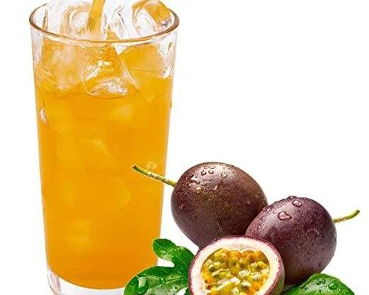 Order Passion Fruit Italian Soda food online from Soup Kettle Grille store, Meridian on bringmethat.com
