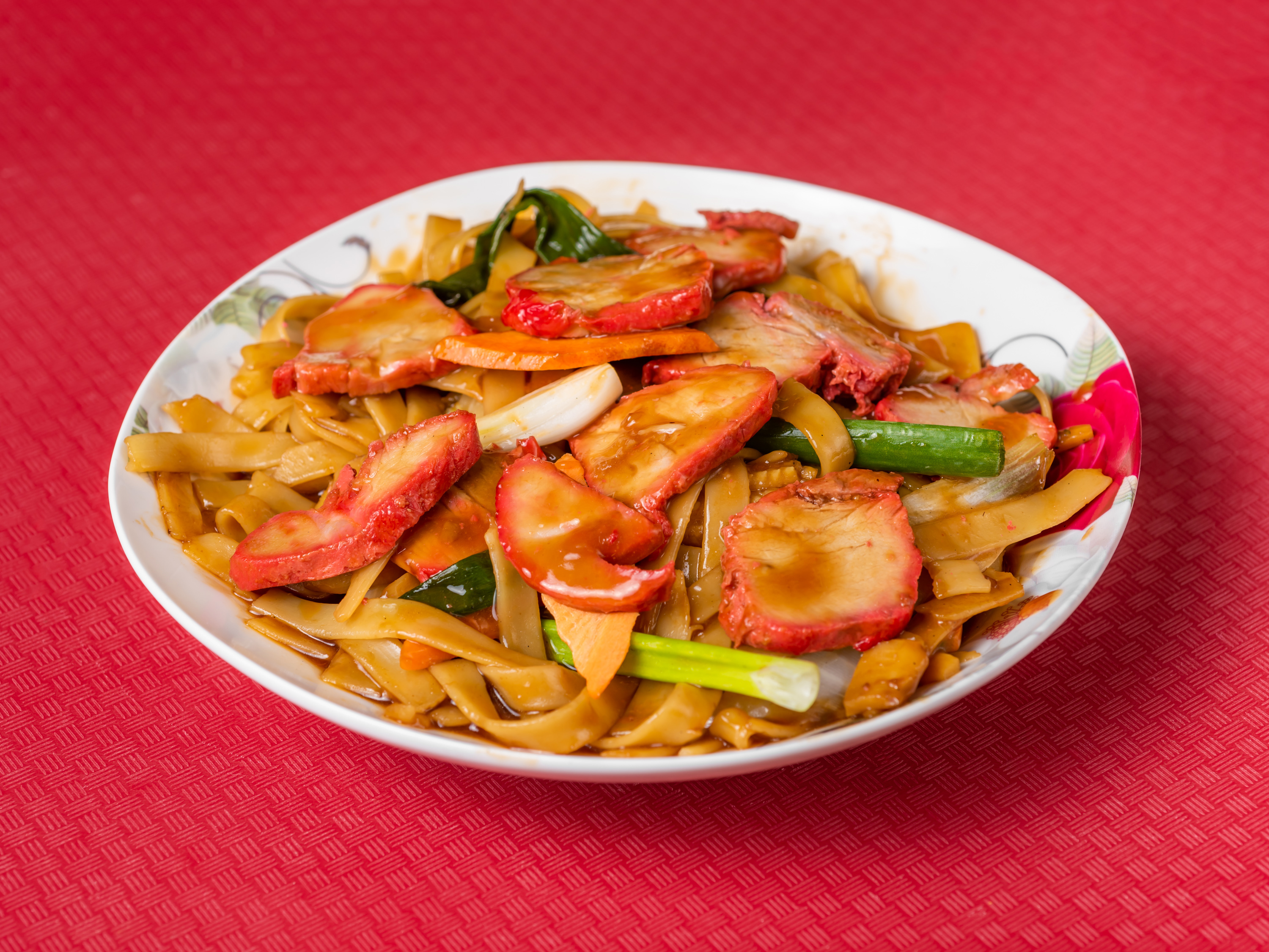 Order L4. BBQ Pork Lo Mein food online from Dynasty Chinese Food Delivery-take Out store, Lafayette on bringmethat.com