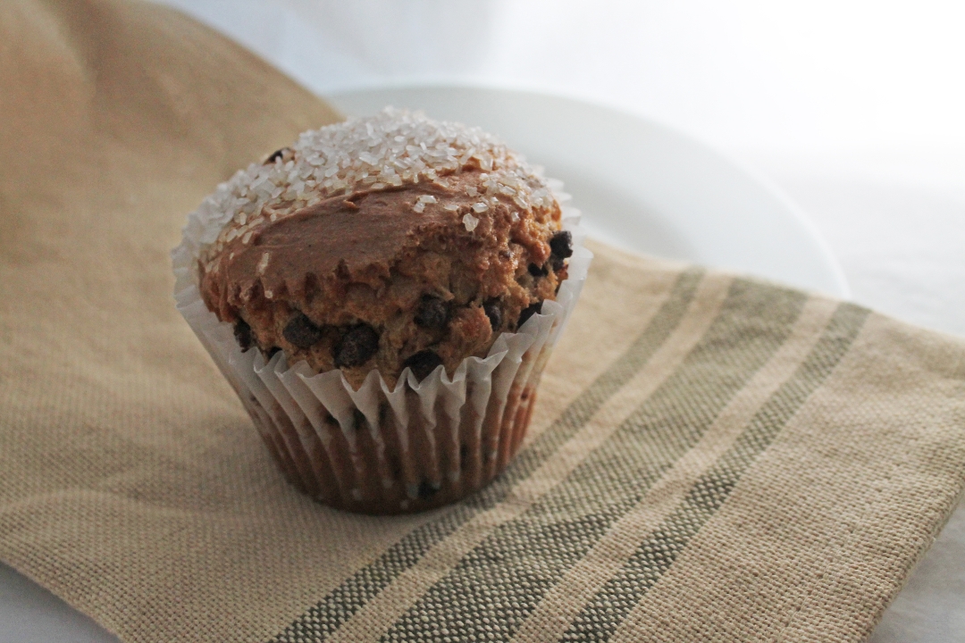 Order GF Chocolate Chip Muffin food online from Wealthy Street Bakery store, Grand Rapids on bringmethat.com