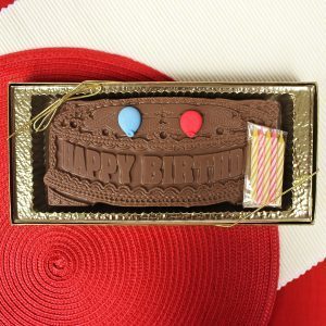 Order Chocolate Happy Birthday Cake food online from Gift Basket World store, Irwin on bringmethat.com