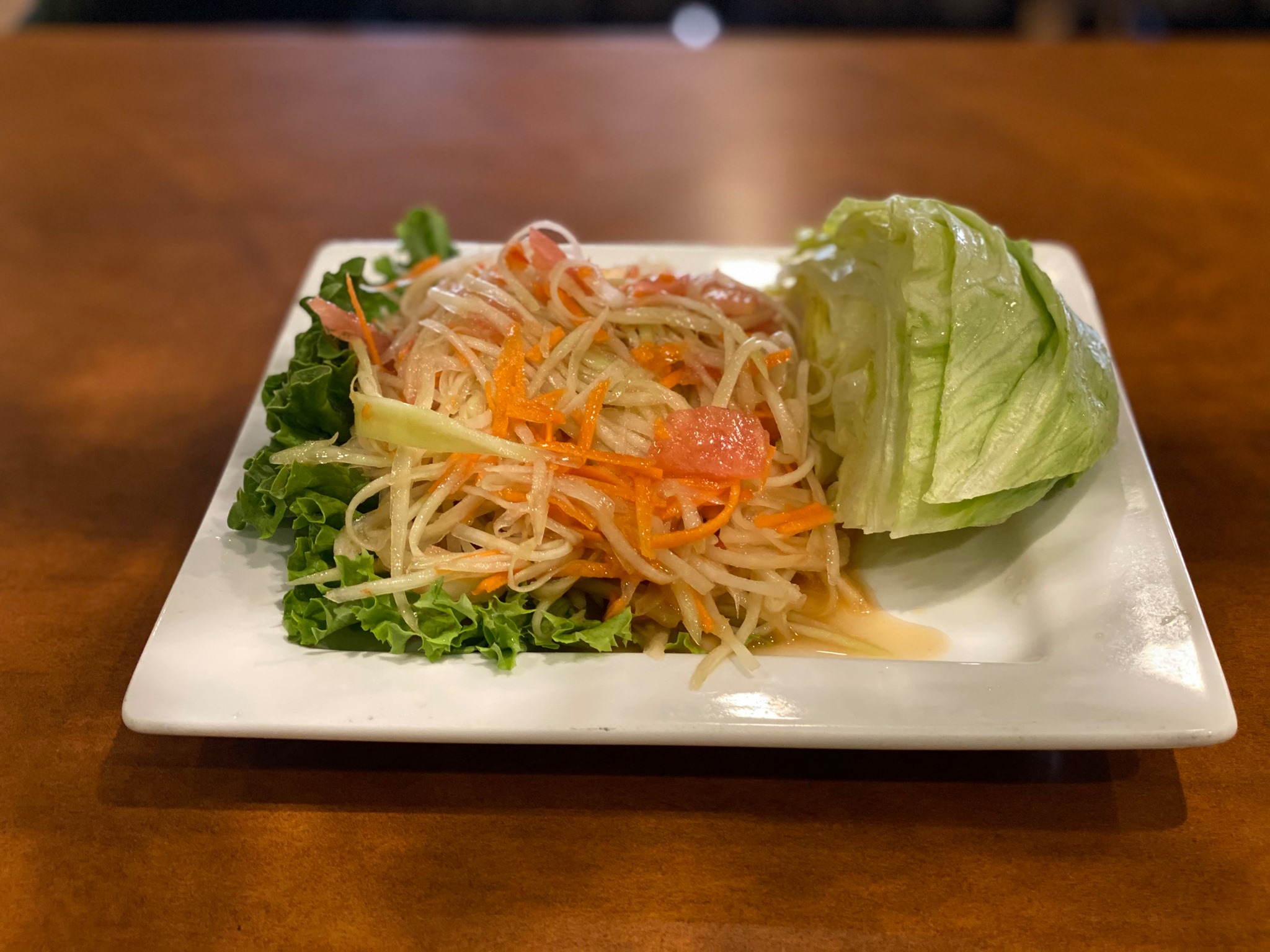 Order 14. Papaya Salad food online from Thai Orchid store, Charlotte on bringmethat.com