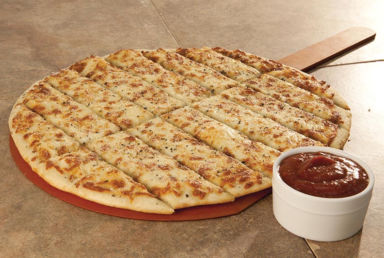 Order 8" Personal Cheesy Bread Sticks with 1 Sauce food online from Maka Mia Pizza store, Florence on bringmethat.com