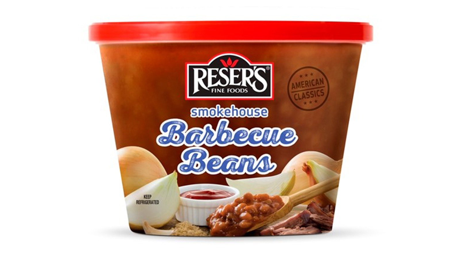 Order BBQ Beans, 16 oz. food online from Lucky California store, Livermore on bringmethat.com