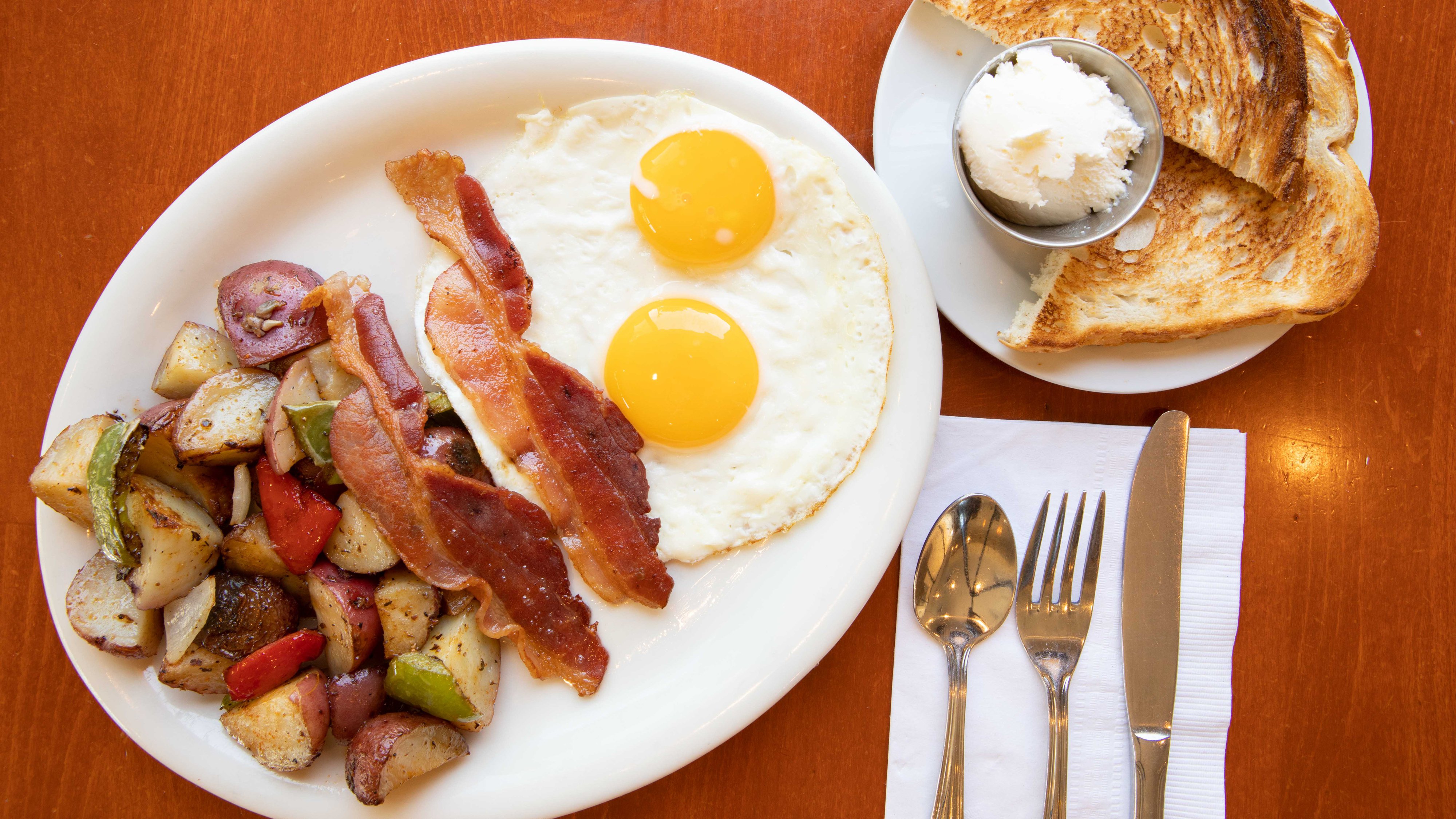 Order The Sunrise Breakfast Special food online from Old Town Cafe store, Camarillo on bringmethat.com