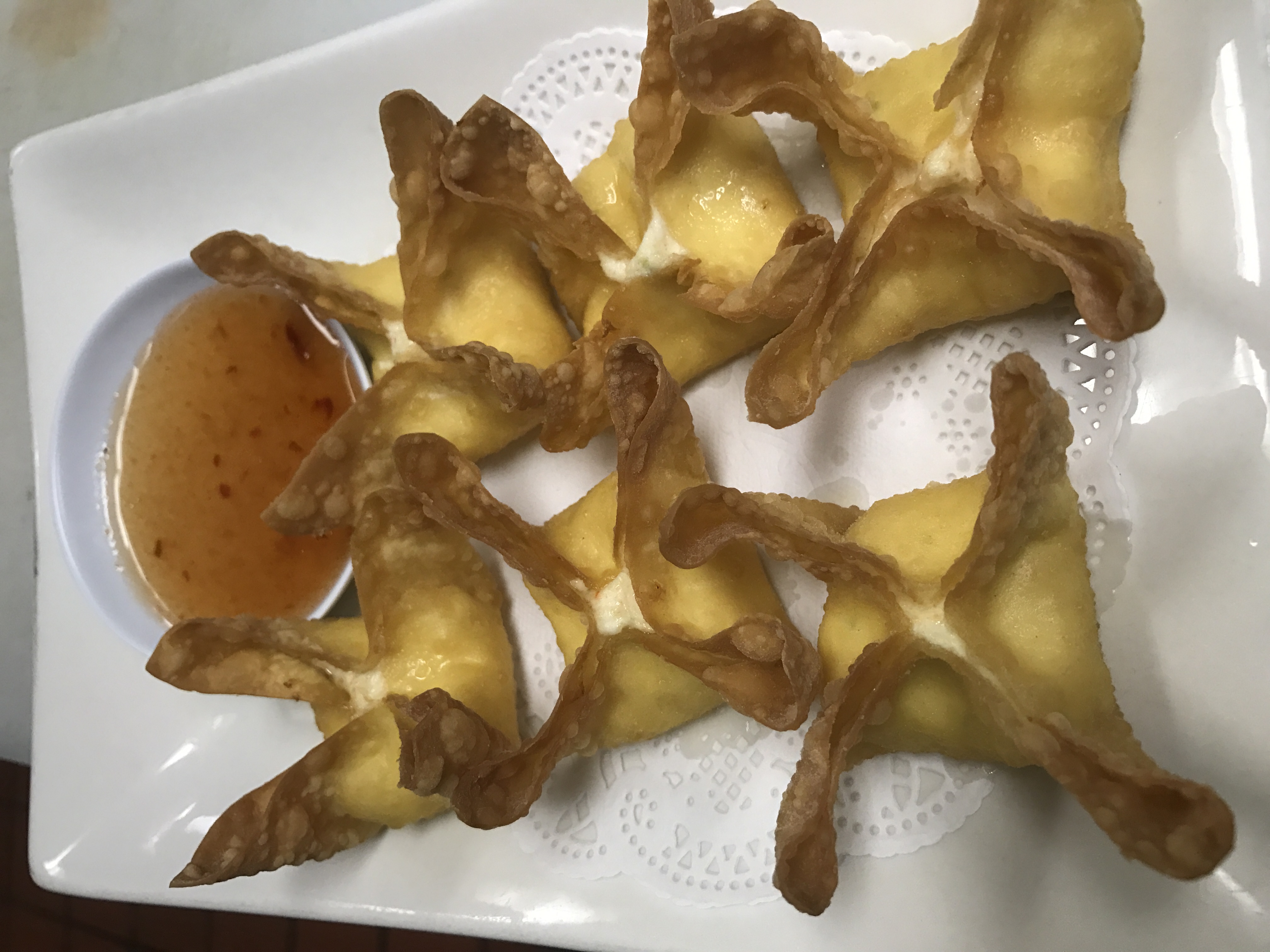 Order Cream Cheese Wonton food online from Noodle Monster store, Valley Village on bringmethat.com