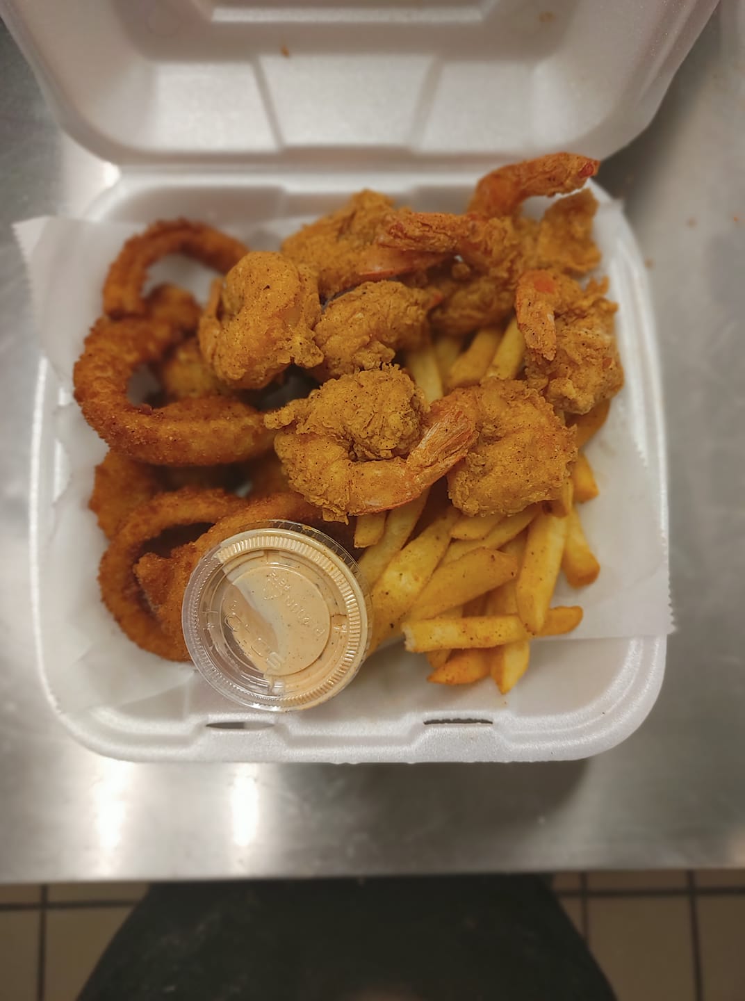 Order Creole Fried Shrimp food online from Putty Kitchen store, Akron on bringmethat.com