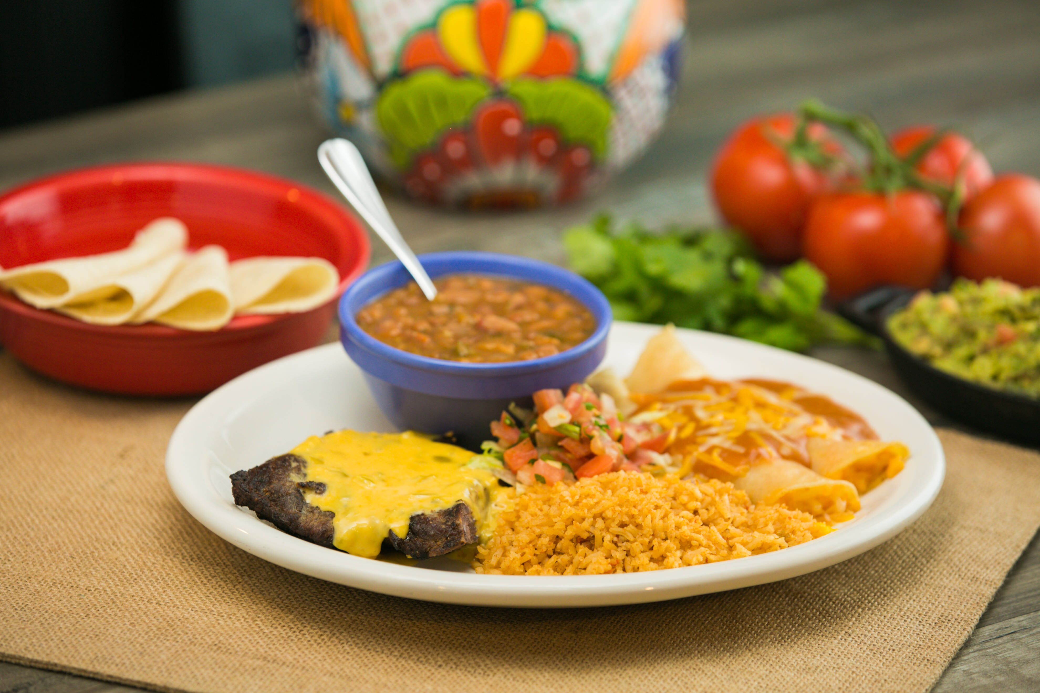 Order Steak and Enchiladas food online from Casa Ole store, Victoria on bringmethat.com