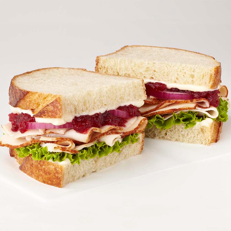 Order Turkey Cranberry Sandwich food online from Boudin store, San Diego on bringmethat.com