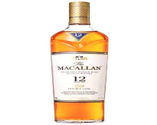 Order The Macallan 12 Year Double Cask, 750mL scotch (40.0% ABV) food online from Pit Stop Liquor Mart store, El Monte on bringmethat.com