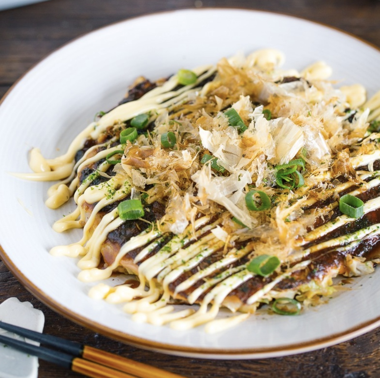 Order Okonomiyaki food online from Tomo Japanese Cuisine store, Troy on bringmethat.com