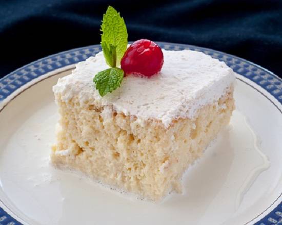 Order Tres Leches Cake food online from Emma Chicken Restaurant store, Alexandria on bringmethat.com