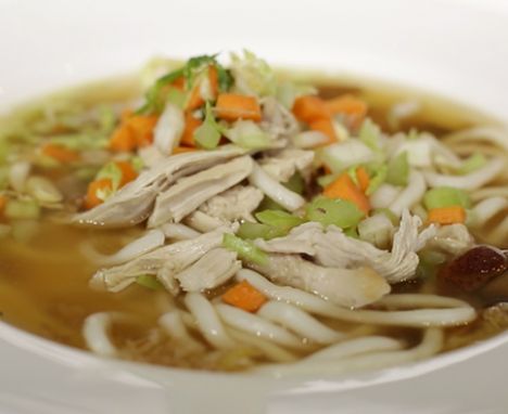 Order Chicken Noodles Soup food online from Chopstix store, Brooklyn on bringmethat.com