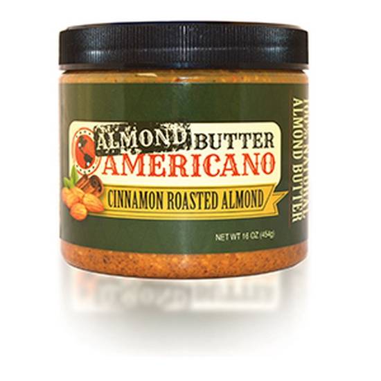 Order Cinnamon Roasted Almond Butter - PB Americano food online from Squarz Bakery & Cafe store, Tempe on bringmethat.com