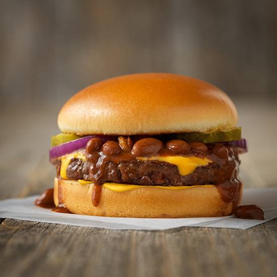Order Chili Cheeseburger food online from Good Times Burgers & Frozen Custard #121 store, Lakewood on bringmethat.com