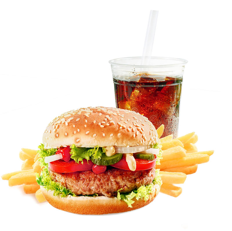 Order 3. BBQ Burger with French Fries and fountain drinks Combo food online from Yummies store, Allen on bringmethat.com