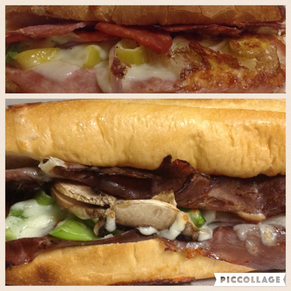 Order Philly Cheesesteak Sandwich food online from Aladinos pizza-brentwood store, Brentwood on bringmethat.com