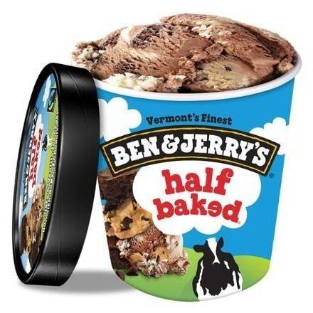 Order Ben & Jerry's Half Baked (1 Pint) food online from 7-Eleven By Reef store, Marietta on bringmethat.com