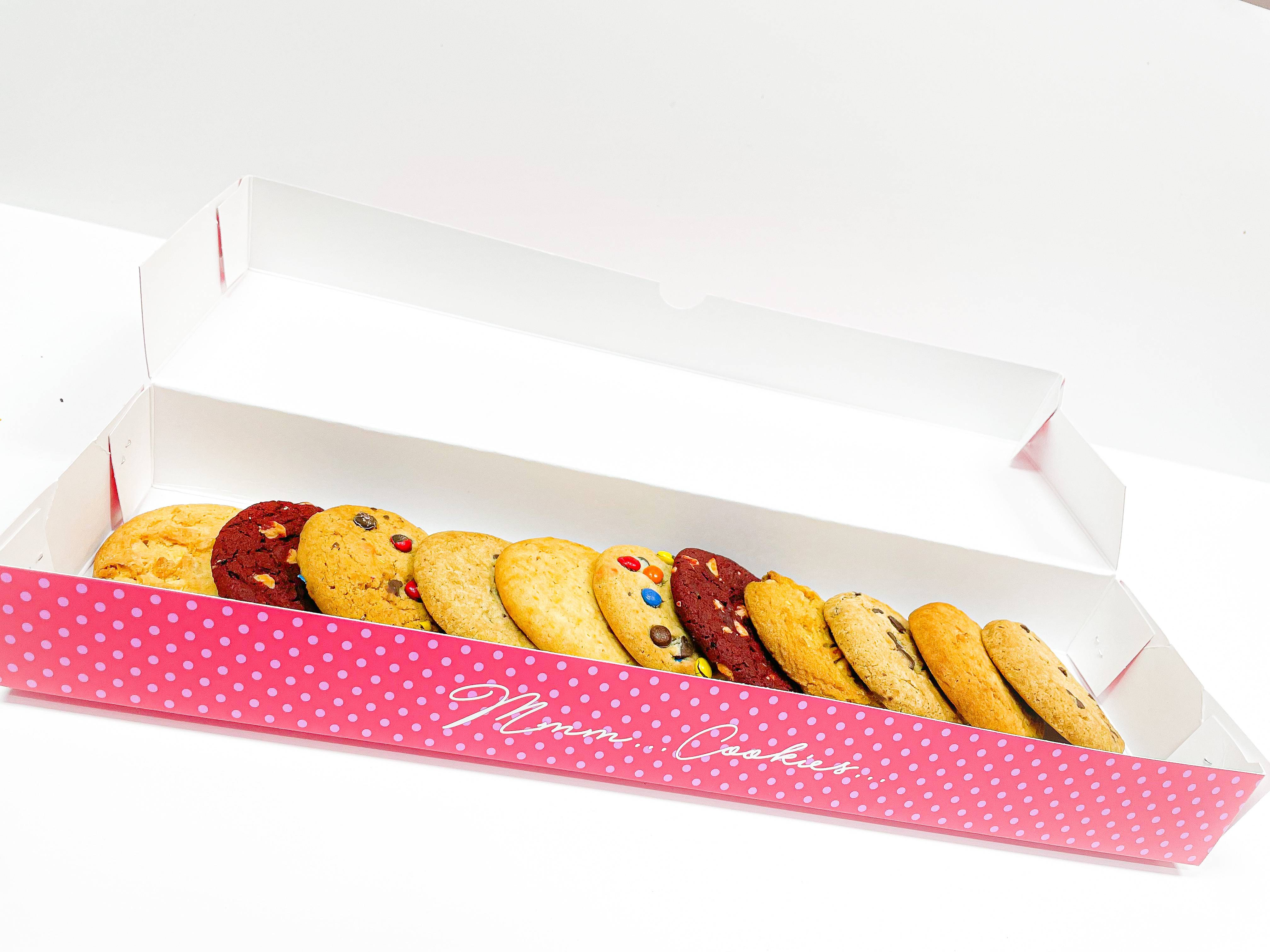 Order Assorted 12 Cookie PACK! food online from Smallcakes store, Garland on bringmethat.com