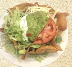 Order Taco Salad food online from El Tapatio store, Versailles on bringmethat.com