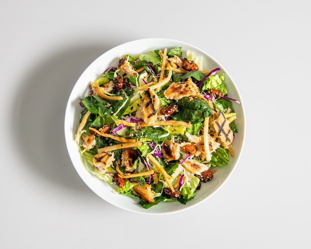 Order Chinese Chick'n Salad food online from Veggie Grill store, Carlsbad on bringmethat.com