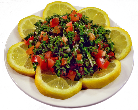 Order Tabouleh food online from Red Moon Lounge store, Valley Village on bringmethat.com