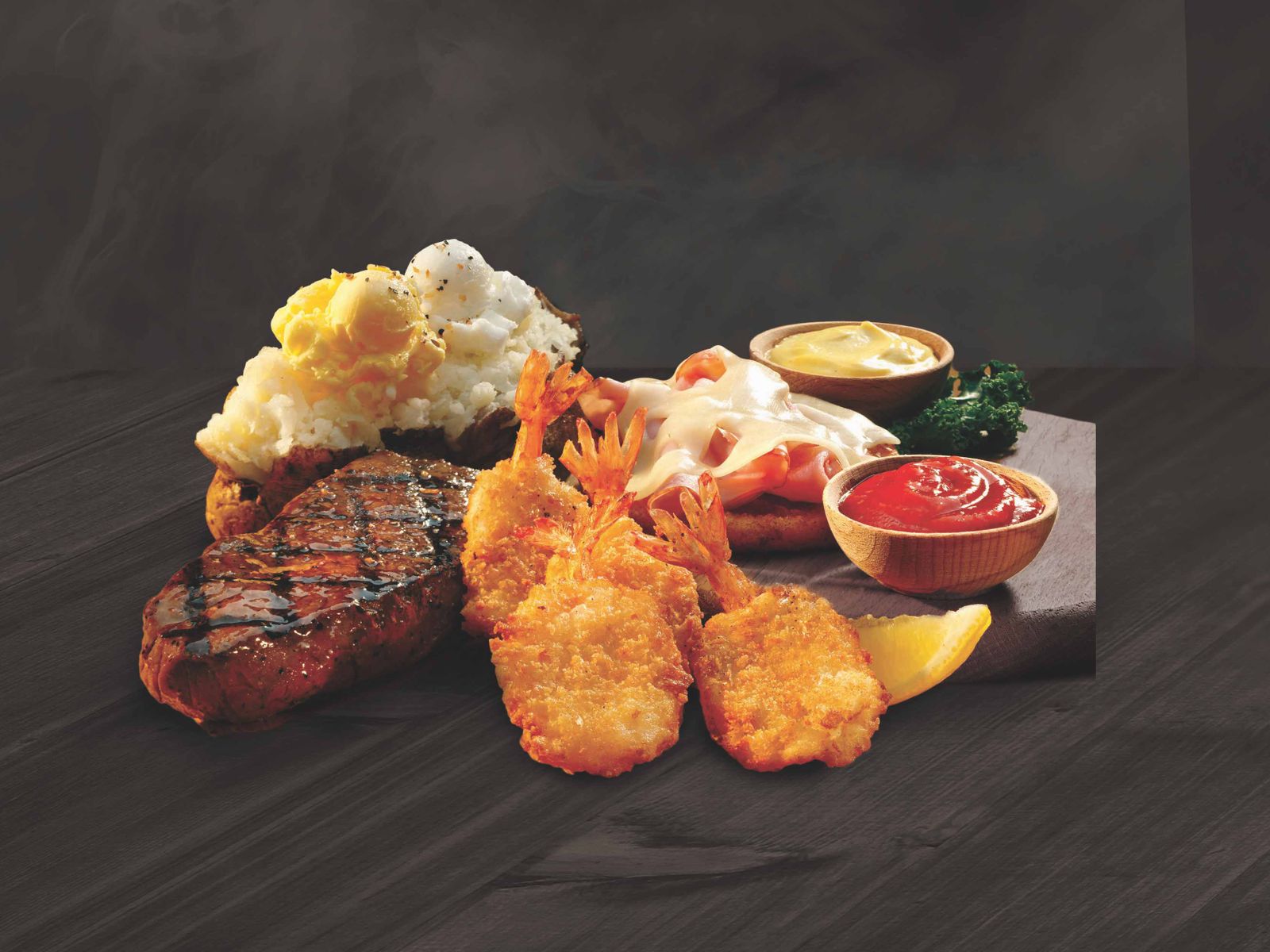 Order The Classic Trio food online from Sizzler store, Nampa on bringmethat.com