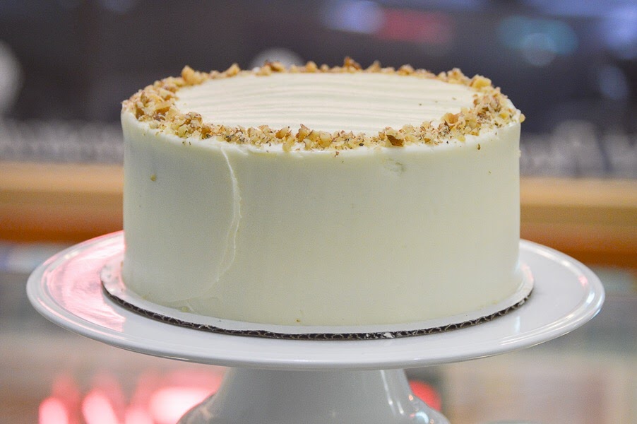 Order Carrot Cake (1 Slice)  food online from Baby Cakes Confectionary store, Savannah on bringmethat.com