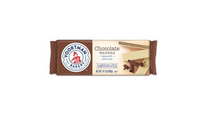 Order Voortman Chocolate Wafers food online from Red Roof Market store, Lafollette on bringmethat.com