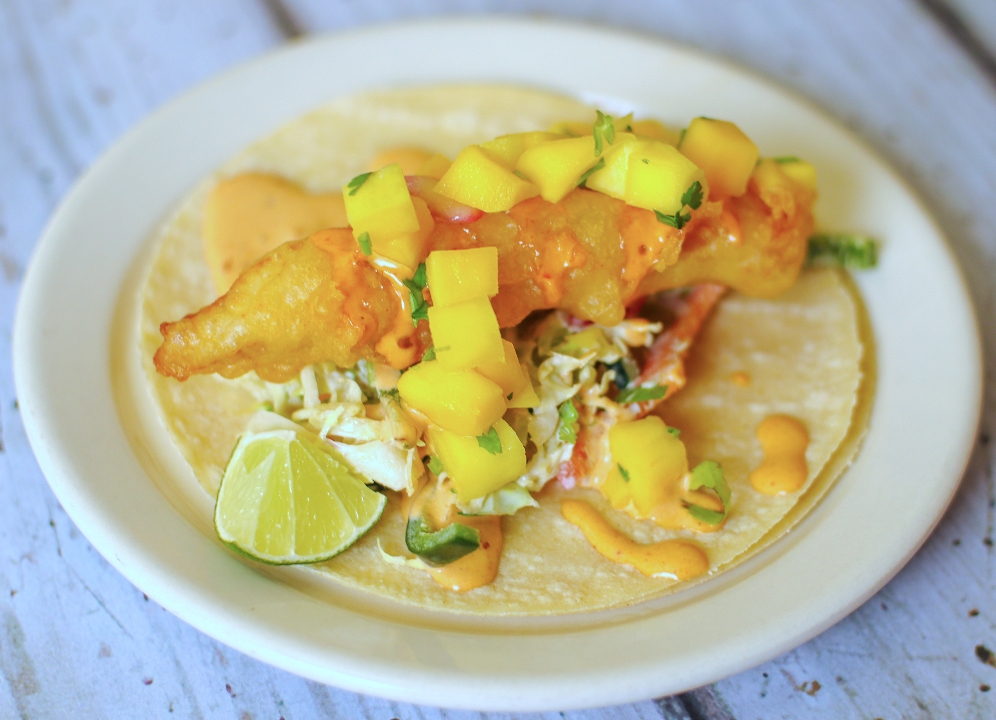 Order Baja Fish Taco food online from Calexico store, New York on bringmethat.com