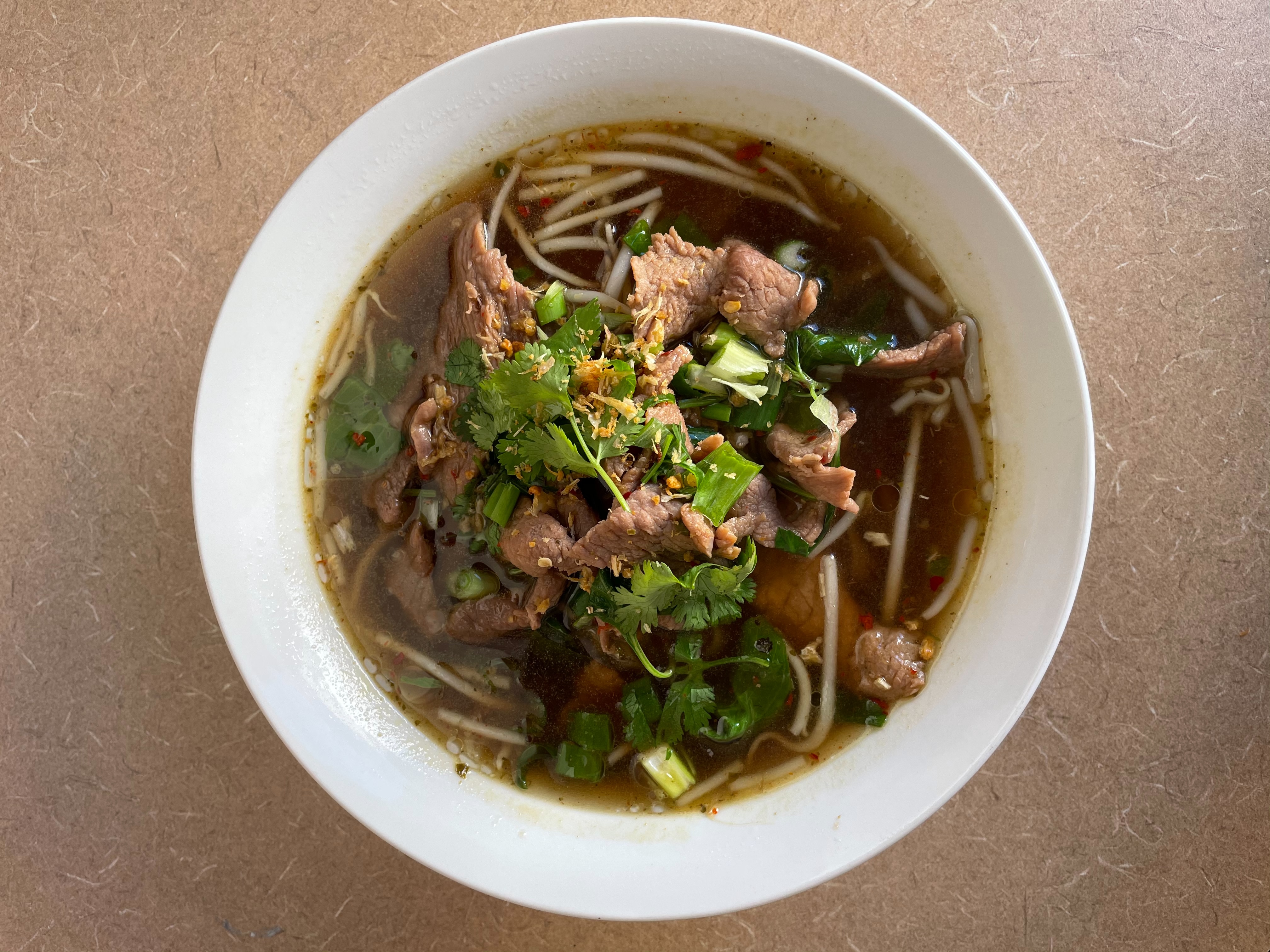 Order 17. Beef Noodle Soup food online from Malee Thai Cuisine store, Carson on bringmethat.com